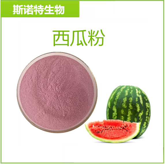 西瓜果粉99% 西瓜冻干粉 水溶固体饮料果汁粉  斯诺特生物