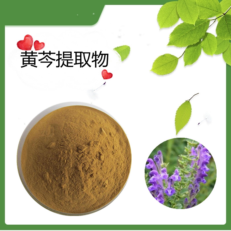 黄芩提取物  黄芩苷90% 黄芩甙 水溶   可定制   斯诺特生物