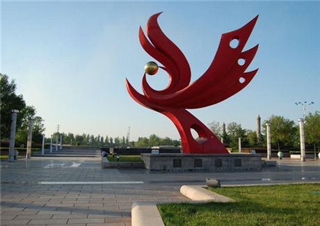 北京现代不锈钢雕塑艺术造型