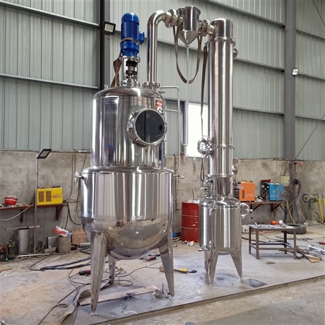 真空减压浓缩器真空浓缩设备刮板浓缩器收膏设备厂家武汉