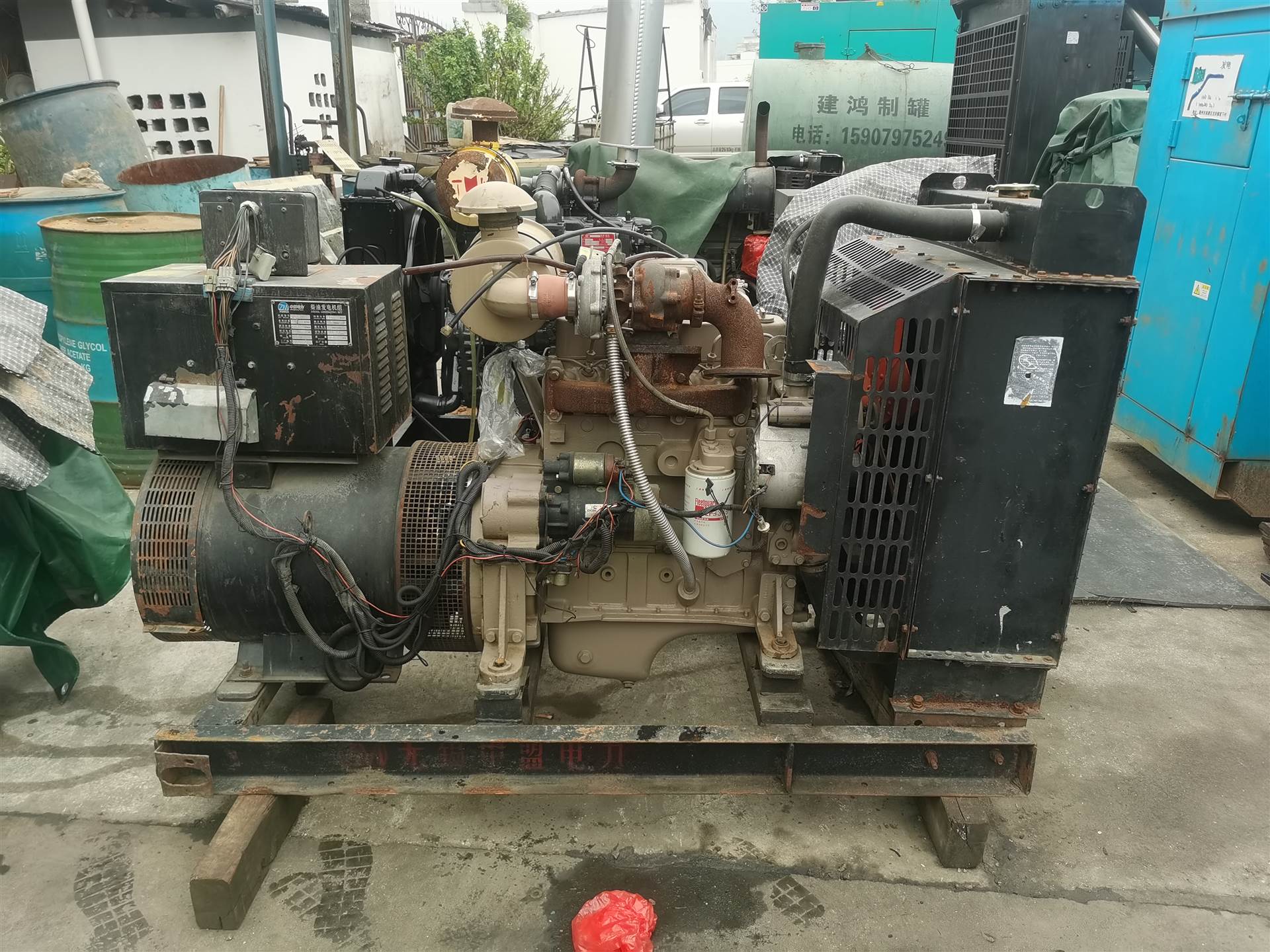 洛阳二手发电机回收收购站旧发电机