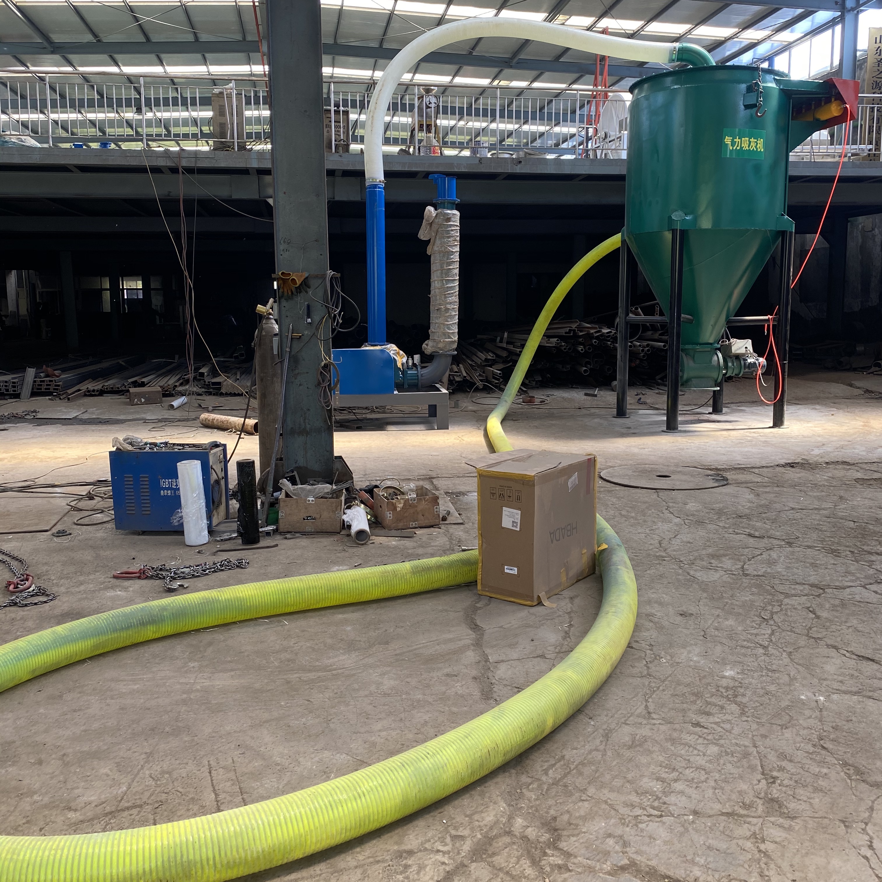 屋顶吸灰气力输送机facai低压干灰气力输送机