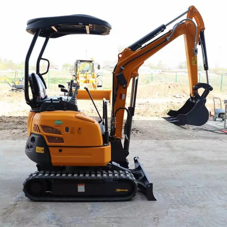 小型挖掘机 农用挖沟机 履带型08型挖掘机
