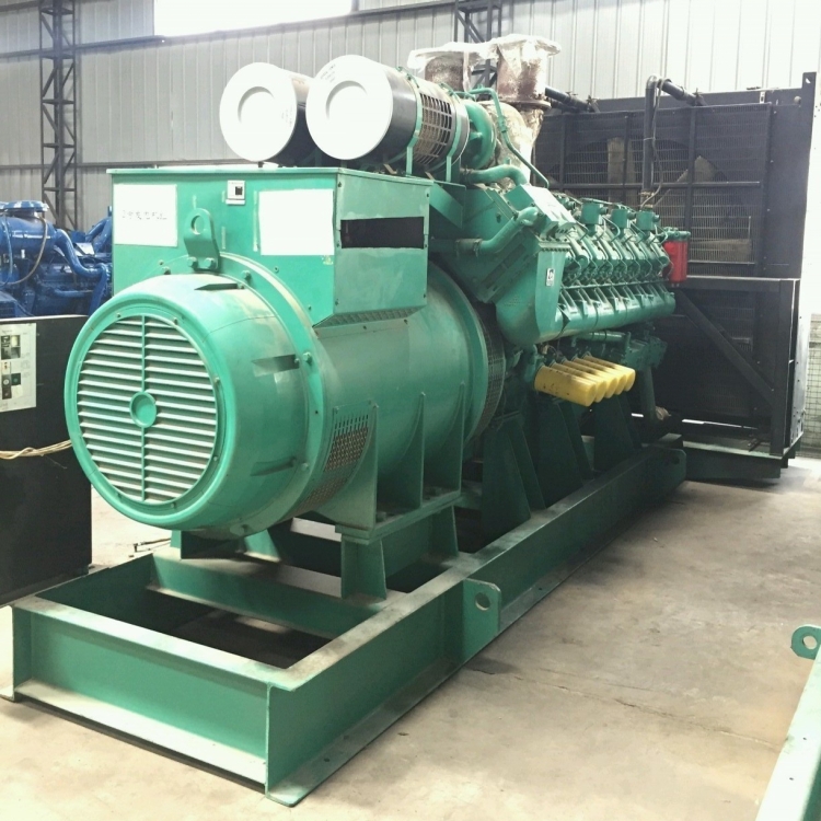 二手2000千瓦发电机组转让-大型柴油二手发电机组出售