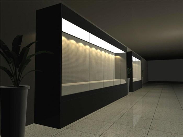 博物馆文物展柜恒温恒湿沿墙通柜