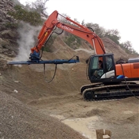 挖孔钻机 大型坚硬岩石 静态爆破无声劈裂打孔机 孔钻机