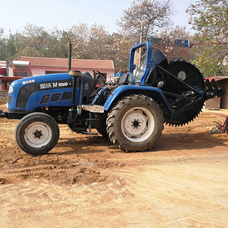 排水管沟开沟机 明茂jk900四轮驱动线缆直埋打沟机 大型混凝土水泥