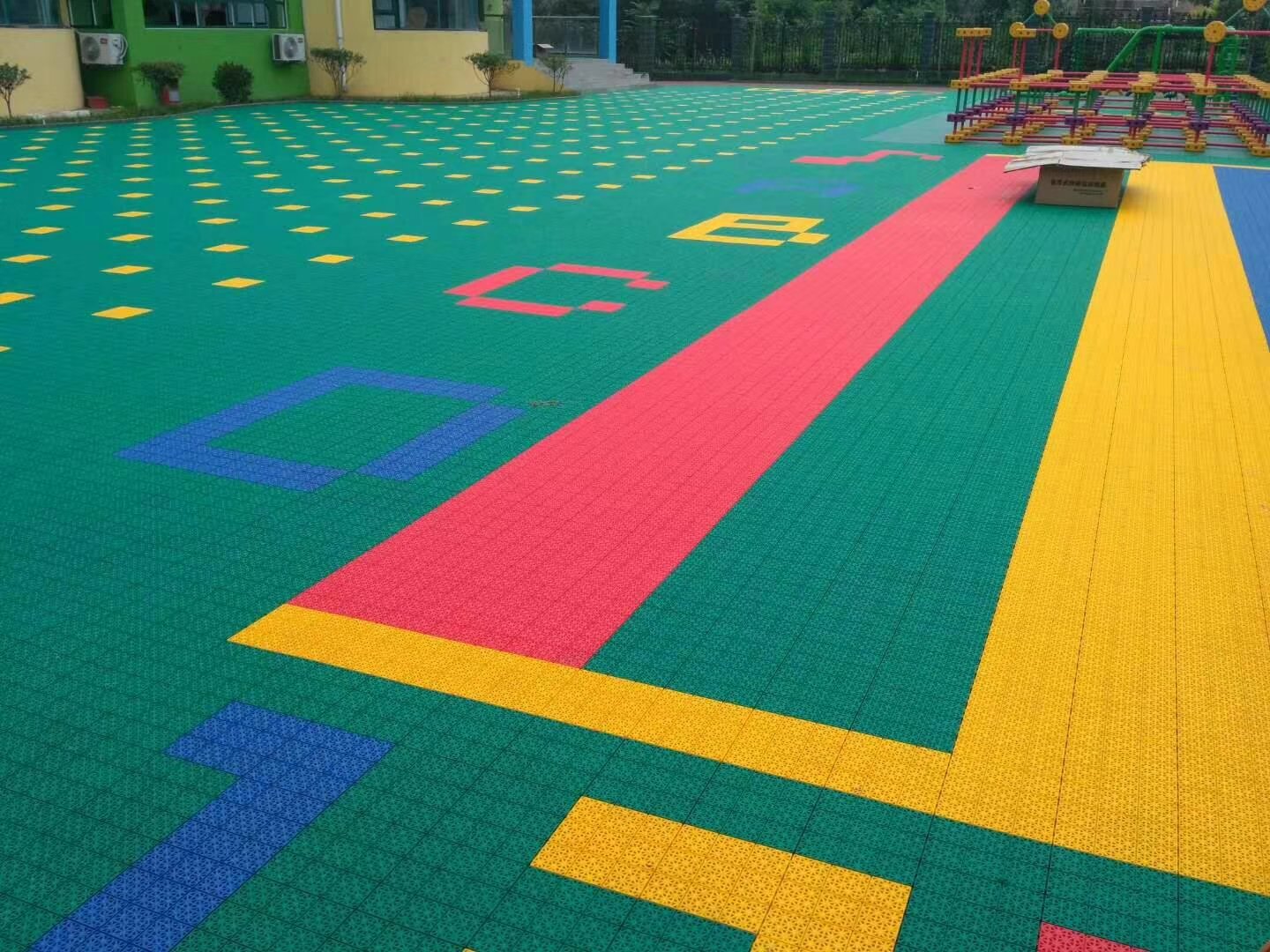 东昊悬浮地板厂家 幼儿园专用悬浮地板 拼装式悬浮地板