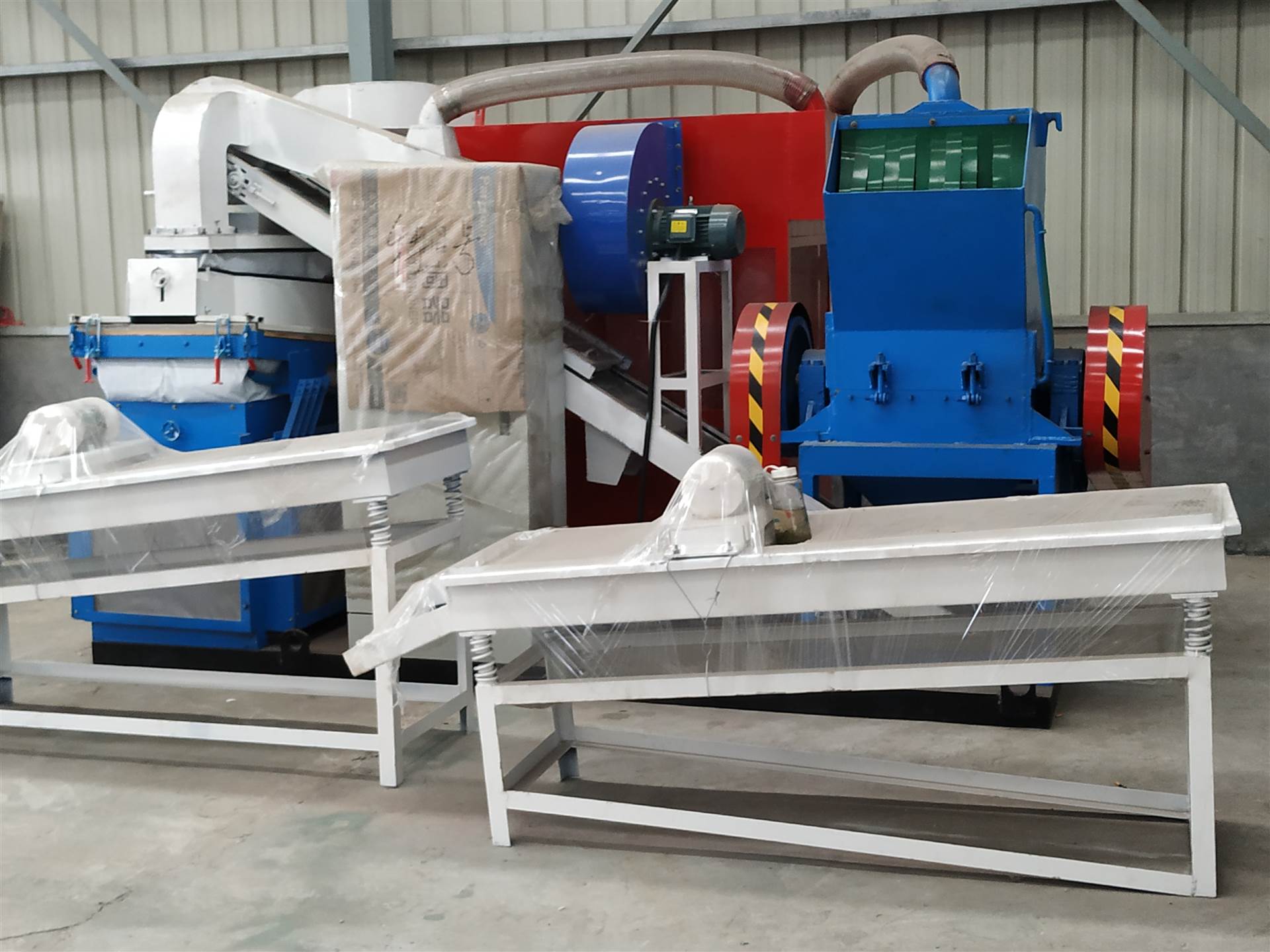 小型废铜线破碎打铜米 全自动旧电线粉碎铜米机 铜米机设备