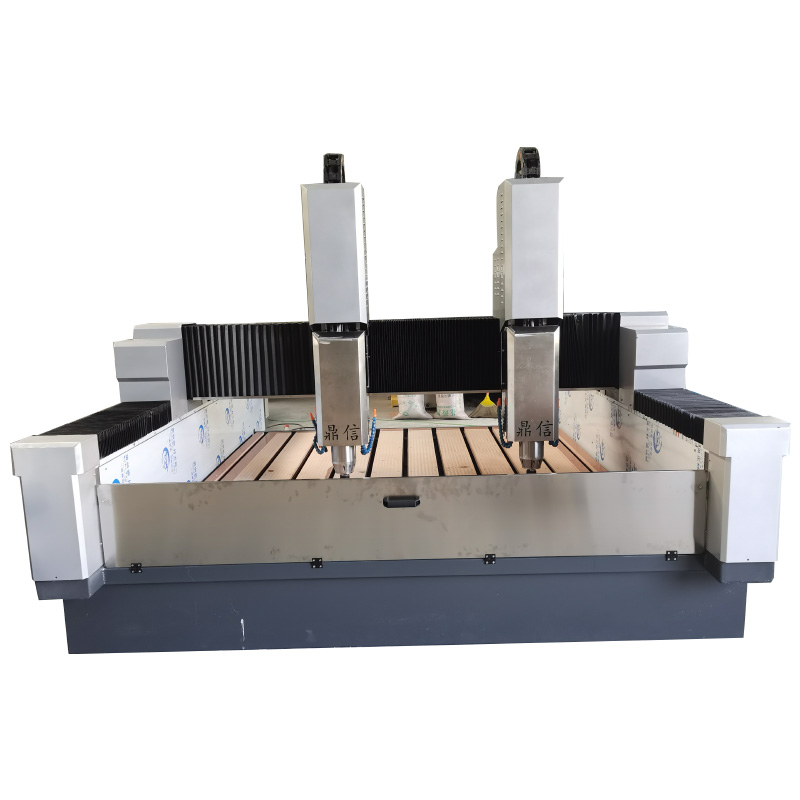 济南鼎信数控设备有限公司 产品双头石头雕刻机 全自动石头雕刻机