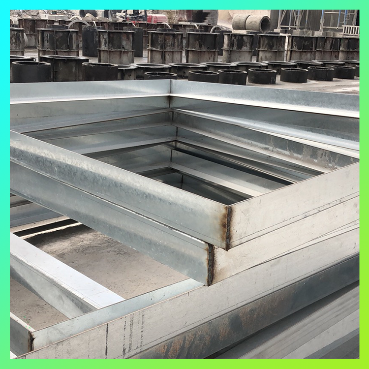 电缆沟钢盖板上的角钢