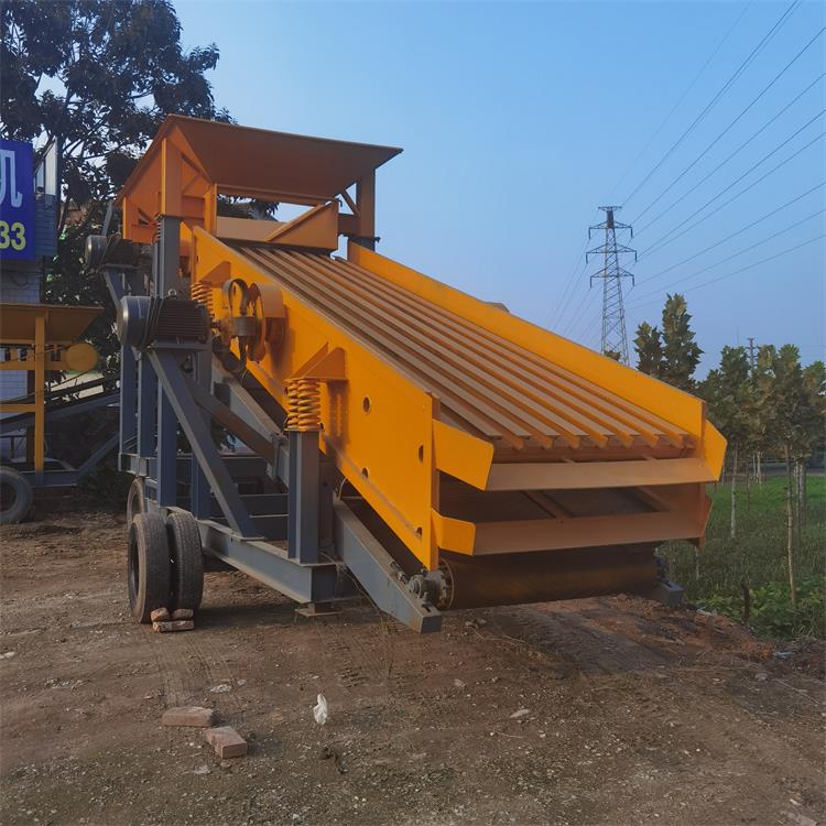 矿山大型震动筛石机