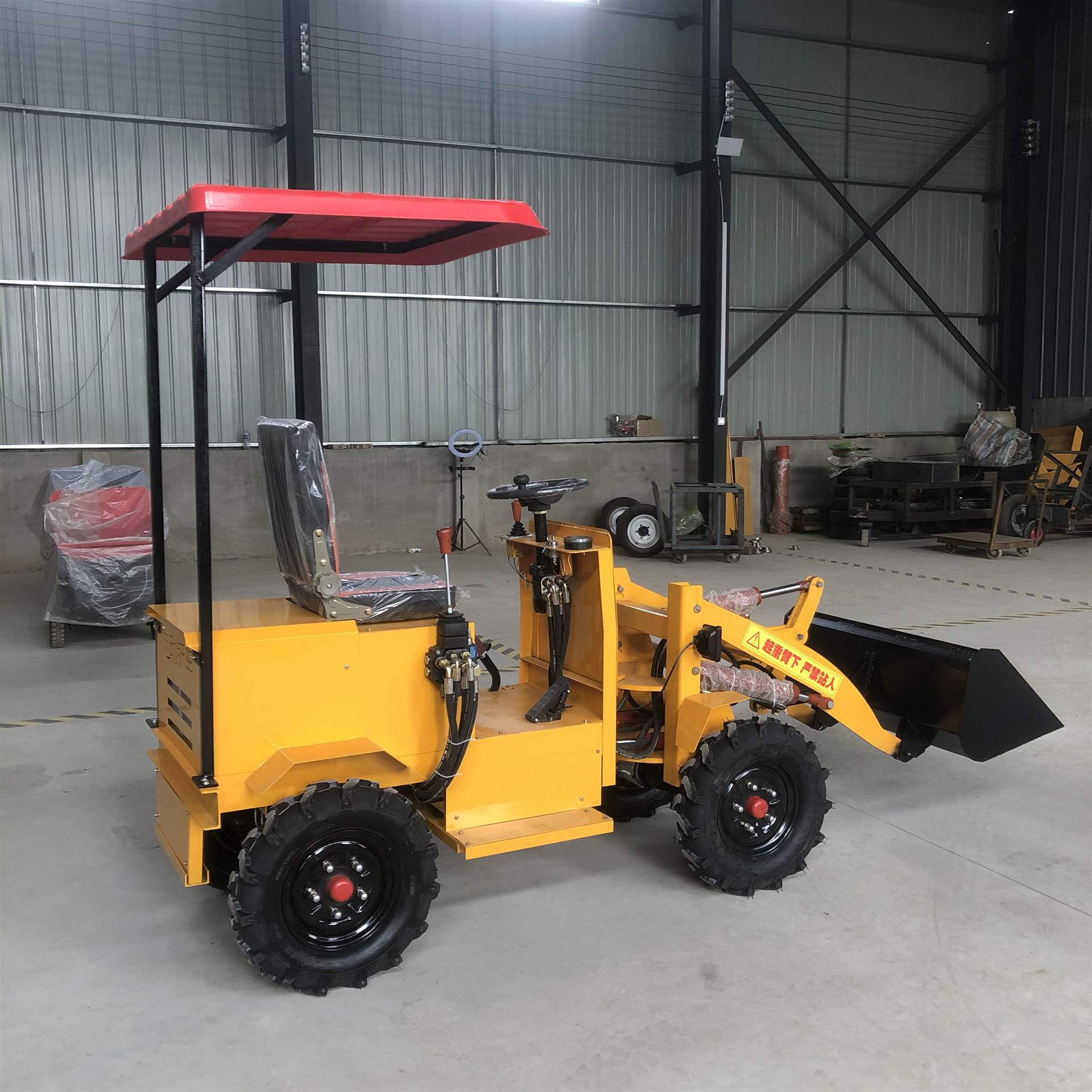 江苏 垃圾处理厂 小型装载机 博迅机械