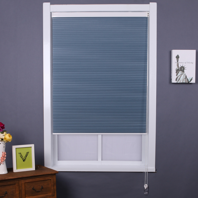 博帘阳光房侧面立面蜂巢帘 风琴帘 防晒帘 升降拉珠帘防紫外线窗帘