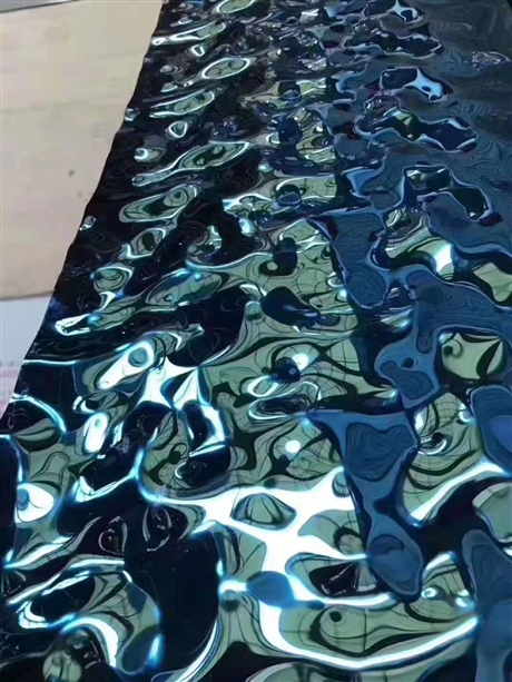 不銹鋼吊頂水波紋裝飾板 鏡面水波紋不銹鋼裝飾板