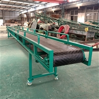 帶護欄防掉落帶式傳送機 玻璃水晶制品皮帶輸送機 KS07