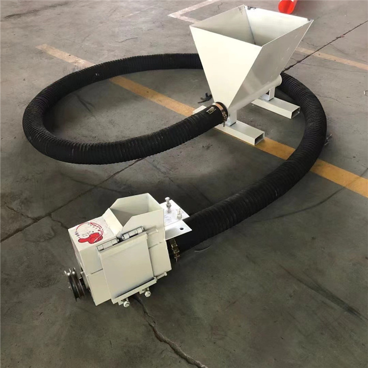 螺旋绞龙吸粮机 汽油稻谷玉米扒粮机 移动式垂直倾斜吸粮机