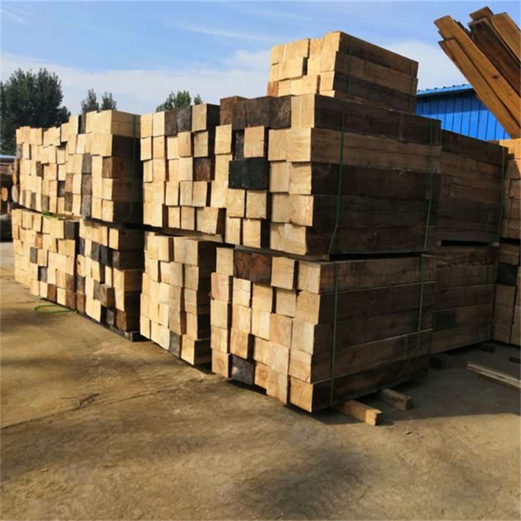 油浸枕木铁路旧枕木设备垫木园林绿化景观踏步垫木矿用枕木