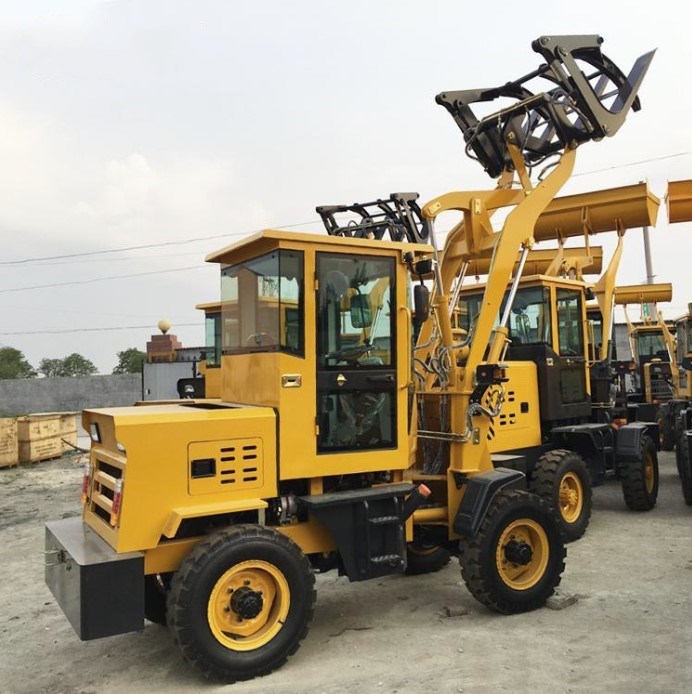 单缸农场装载机江苏常州农场小型单缸装载机纯电动铲车上料机环保运输