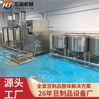 自动烟熏豆腐干机 宏金机械豆干机械设备报 大型豆制品厂设备