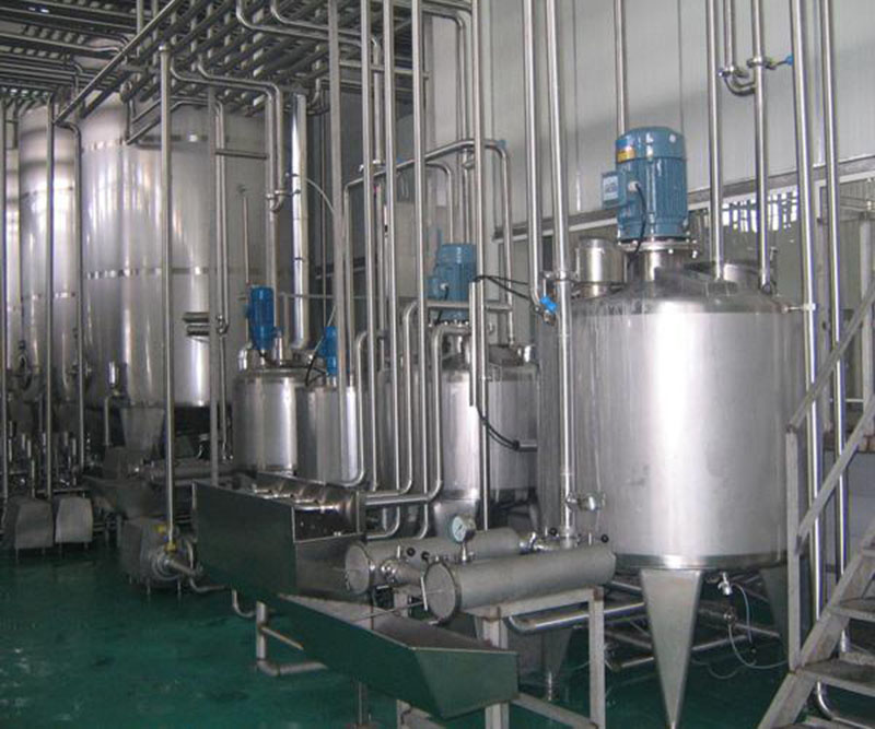 2002000ml荔枝饮料生产线灌装机中意隆小型果汁加工设备