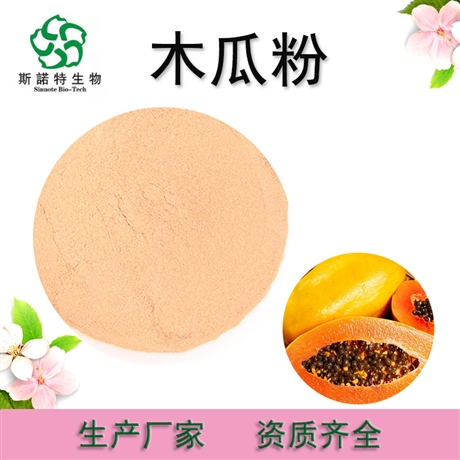 木瓜果粉99% 10：1  水溶粉末 食品饮料原料  斯诺特 木瓜提取物