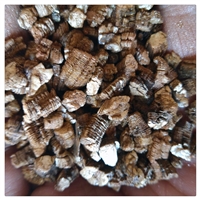 膨胀金黄蛭石 蛇蛋 龟苗孵化用大颗粒白蛭石 3-6mm 银白色蛭石