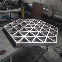 铝方管窗花60铝管焊接 防古嵌入式 按图纸定制