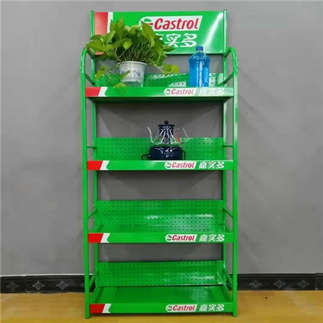 展架 郑州恒亚展示架 河南金属多层展架定制 郑州货架厂家现货