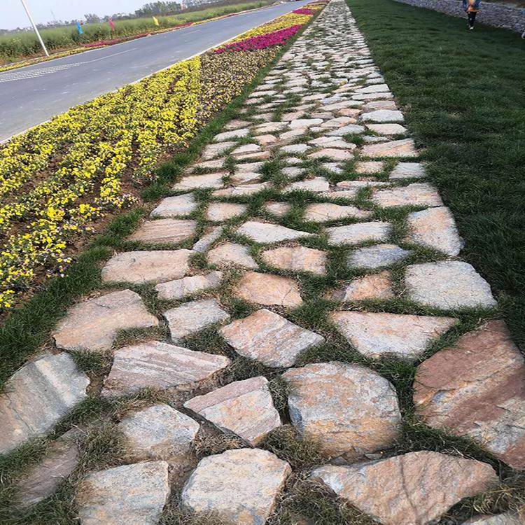 青石毛石块石垒墙石围墙景观挡土墙片石砌墙石