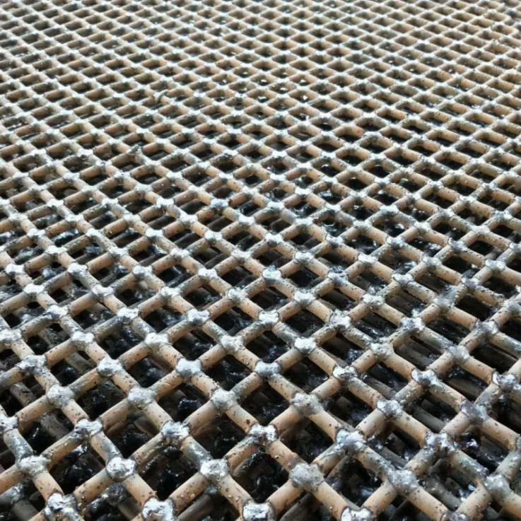 厂家供应锰钢焊接筛网振动筛网冶金矿产用焊接筛网可定制