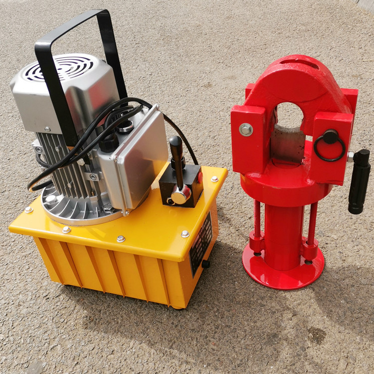 钢丝绳切断机纽威达供应fjq52电动钢丝绳切割机小型钢丝绳切断机