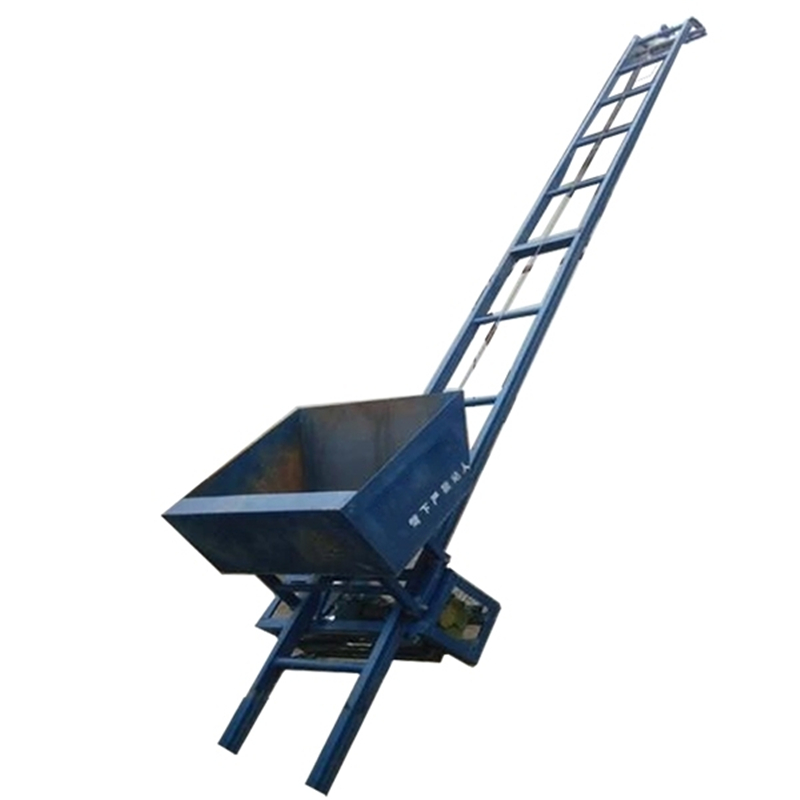 建筑工地爬山虎上料提升机 别墅修建斜坡送料车 砂浆加气砖上料机