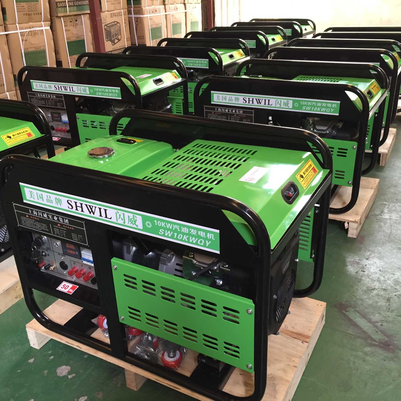 开架式10kw汽油发电机