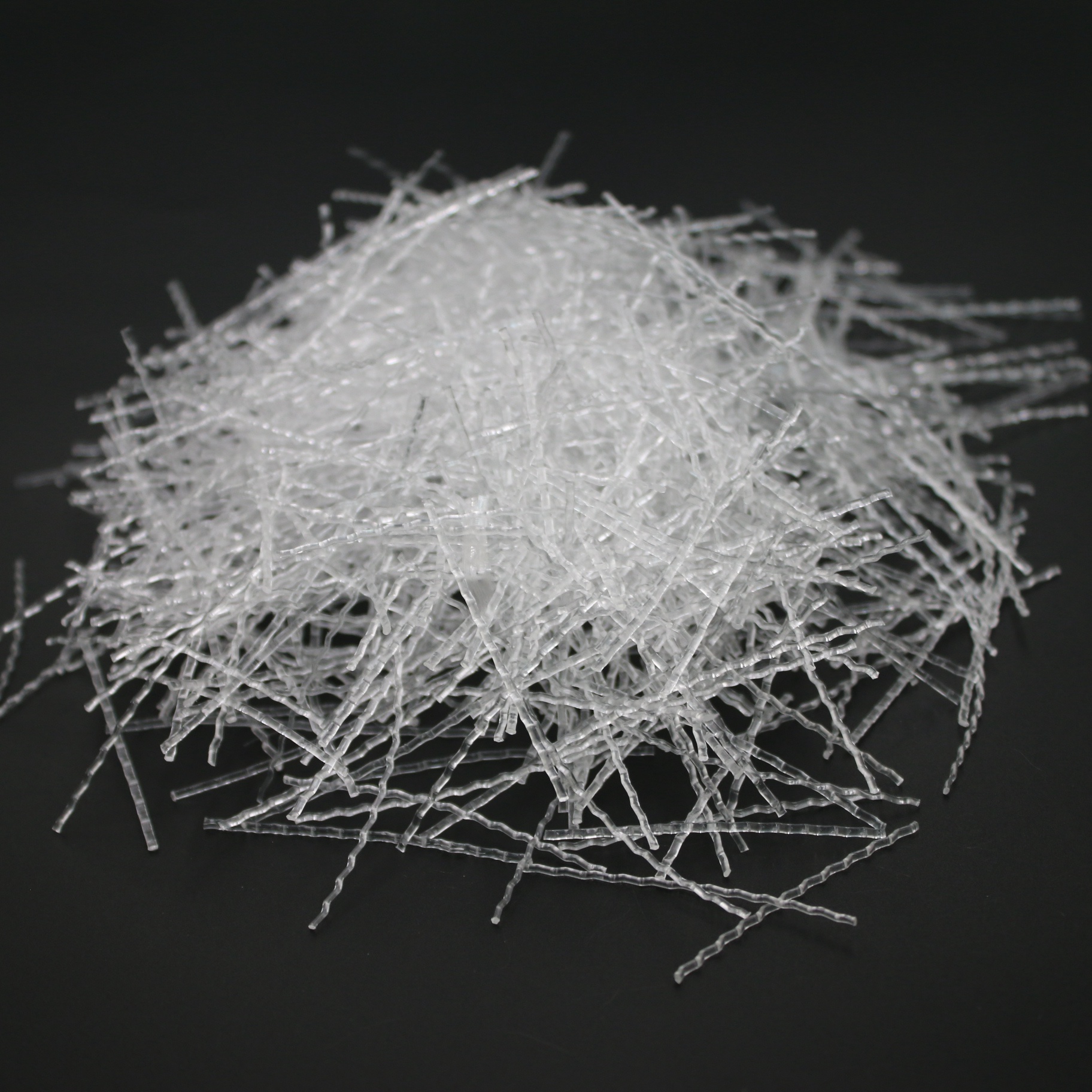 聚丙烯粗纤维多规格合成纤维 仿钢纤维工程抗裂用 混凝土砂浆添加源头