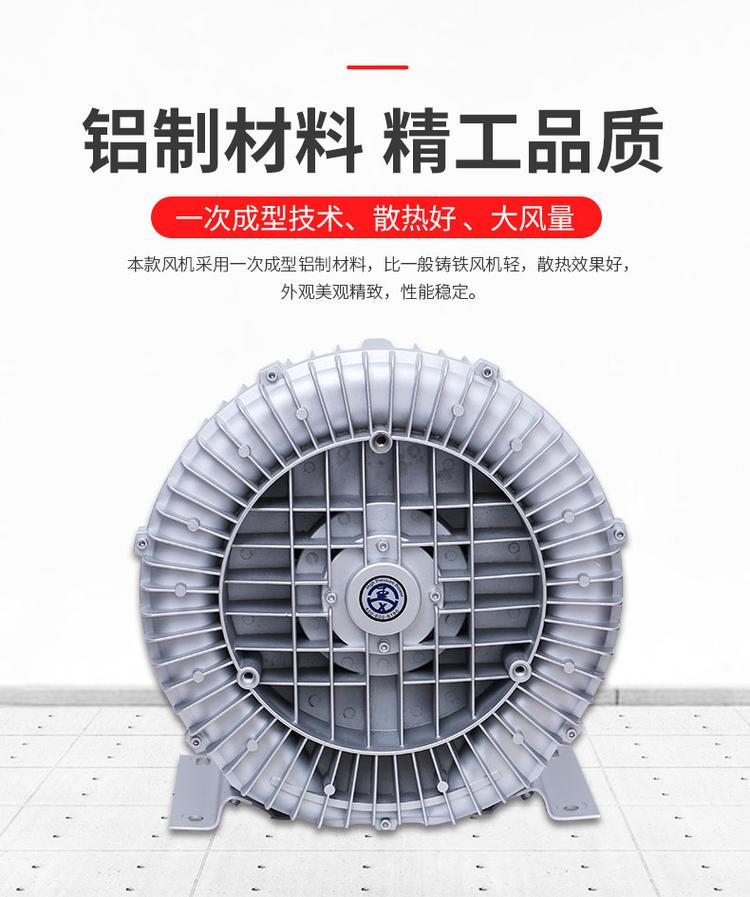 全风RB-81D-3吹干机高压风机 7.5KW吸料上料机气泵 