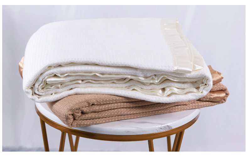 竹纤维毯春秋华夫格竹纤维午睡盖毯厂家批发