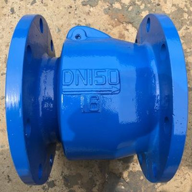新型止回阀 铸铁单向止回阀 hl444x污水专用止回阀