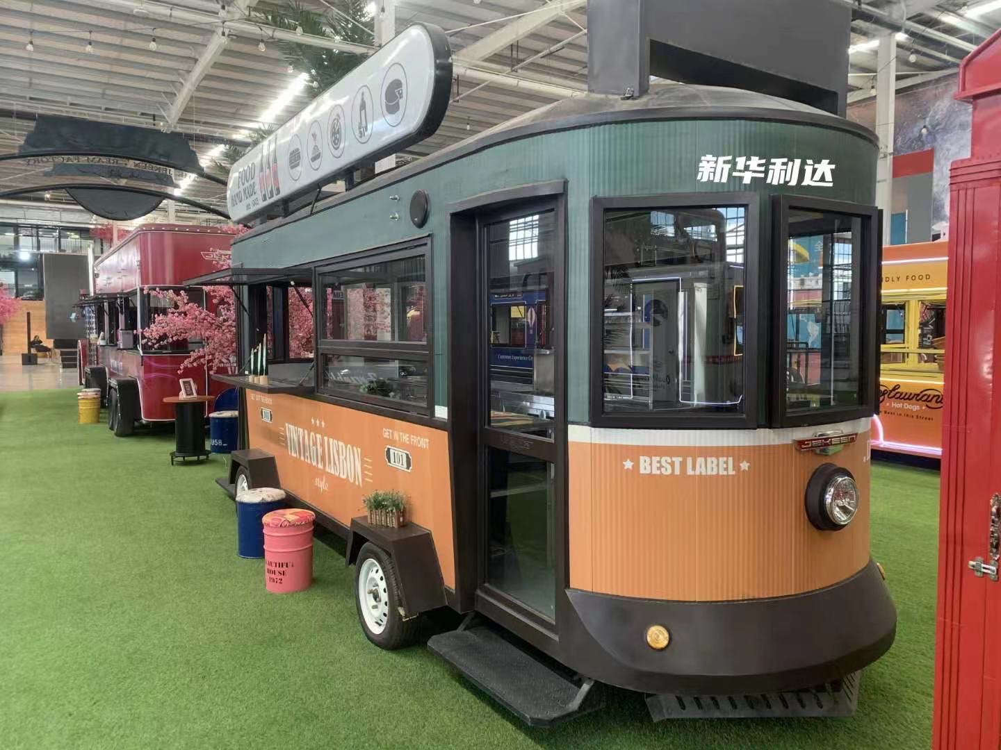 郑州小吃车新华利达xh120多功能小吃车温县小吃车生产厂家