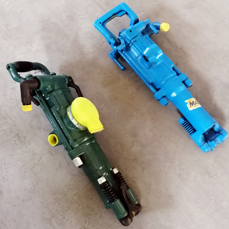 7655凿岩机煤矿气动手持式凿岩机气腿风动凿岩机山东纽威达工厂发货