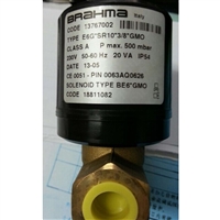 BRAHMA燃气电磁阀E6G*SR10*3/8*GMO燃烧器切断阀
