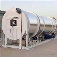 污水处理厂污泥堆肥设备 卧式堆肥发酵设备