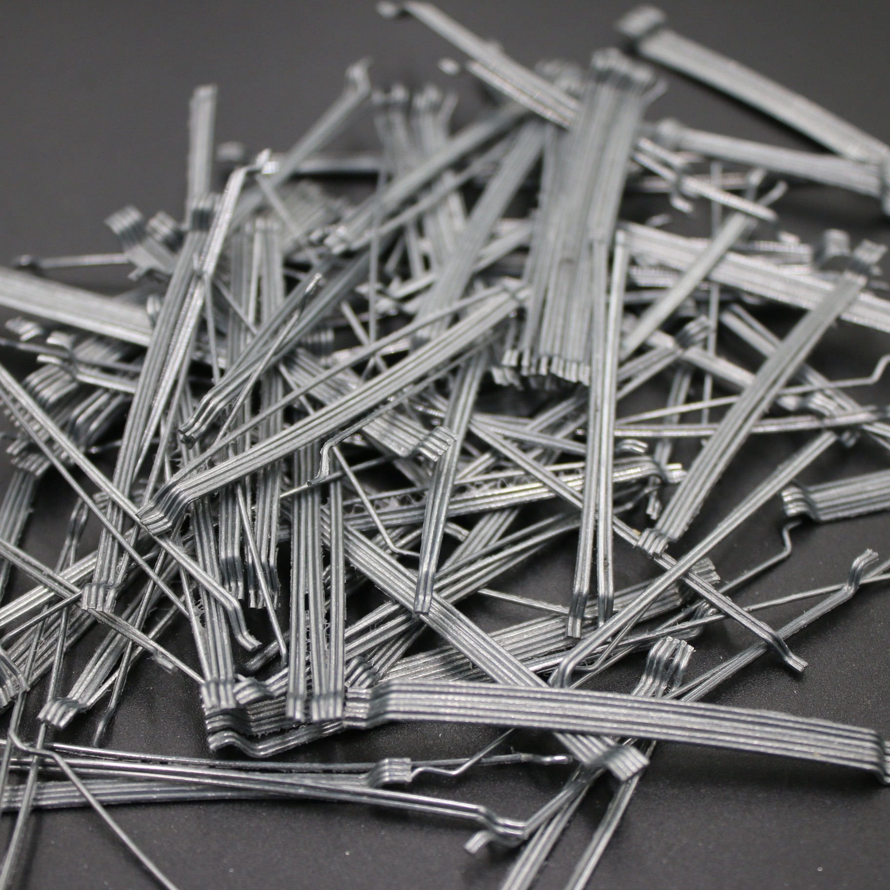 混凝土用水溶性端钩成排钢纤维森泓厂家生产