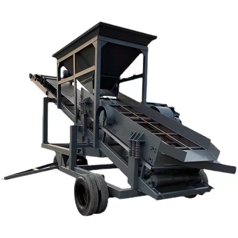 振动筛沙机 型号齐全50型震动筛沙机