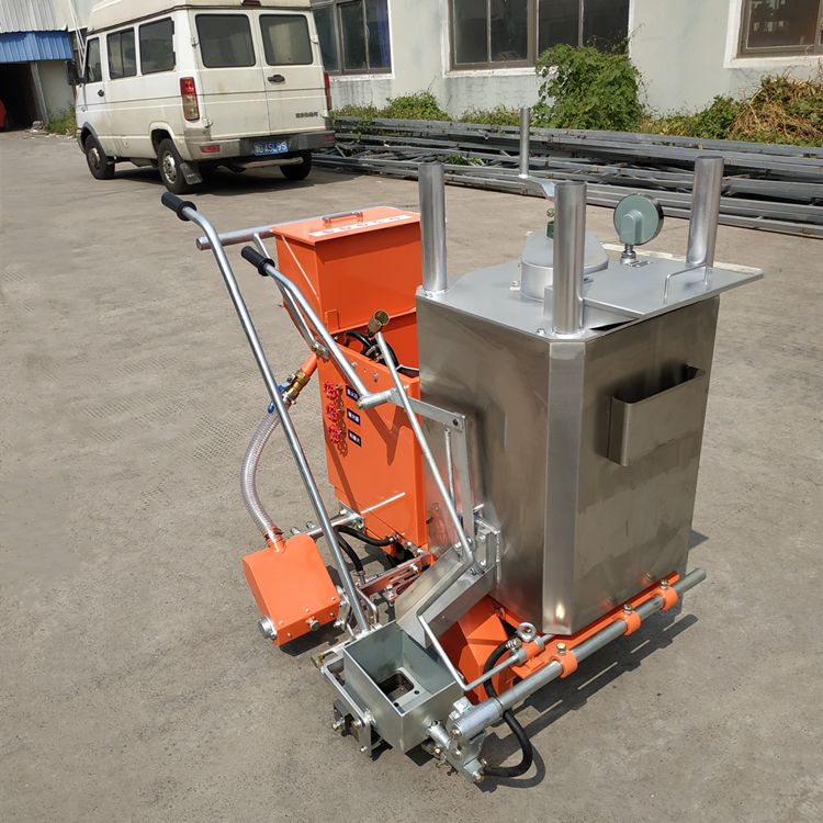 热熔道路划线机小型冷喷标线机市政工程便携式画线机