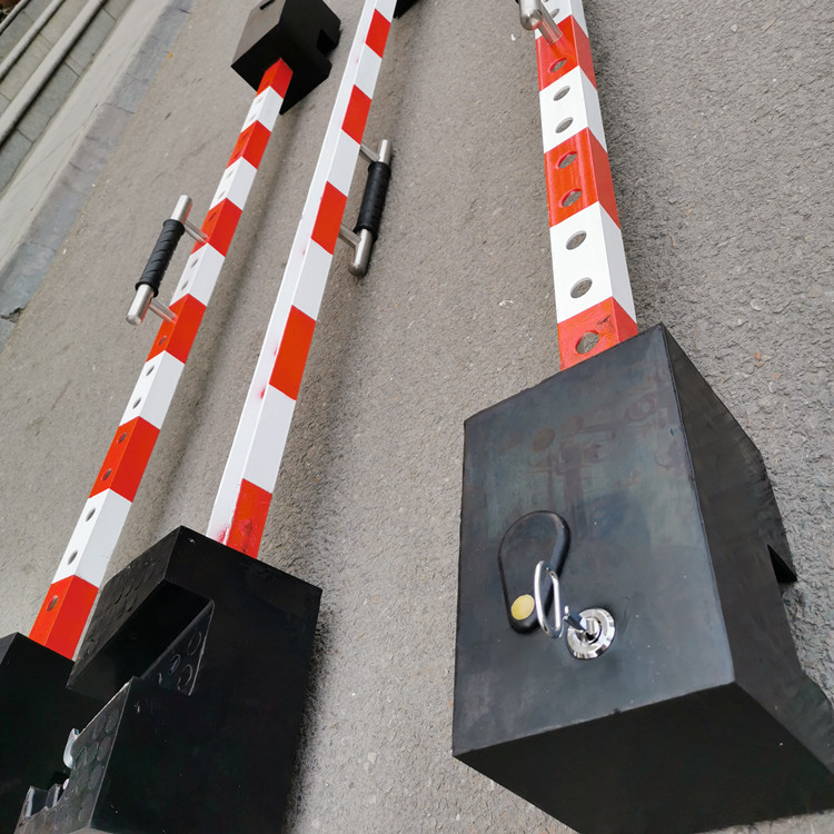 pr便携式防溜枕木橡胶防溜枕木阻车信号器材