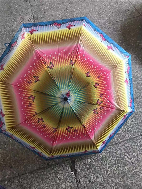 创意短柄花伞折叠伞便携迷你三折伞特价礼品雨伞批发