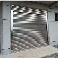 广州周边不锈钢卷闸门 304双层不锈钢抗风卷闸门 钢制不锈钢防火卷帘门