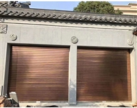 电动不锈钢超大抗风卷帘门 304双层不锈钢卷闸 钢制防火卷闸 佛山宏铭达门业