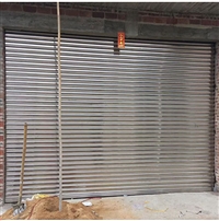 广州厂家批发不锈钢卷闸门 店铺防盗抗风卷帘门 车库电动卷闸门安装维修